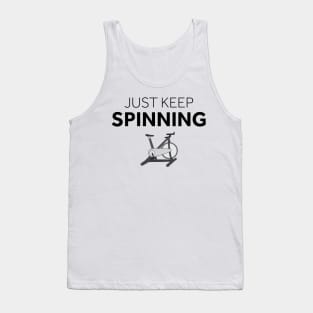 Just Keep Spinning Tank Top